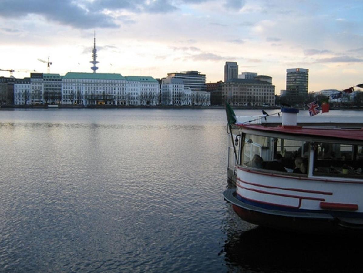 Pension Am Rathaus Hamburg Kültér fotó